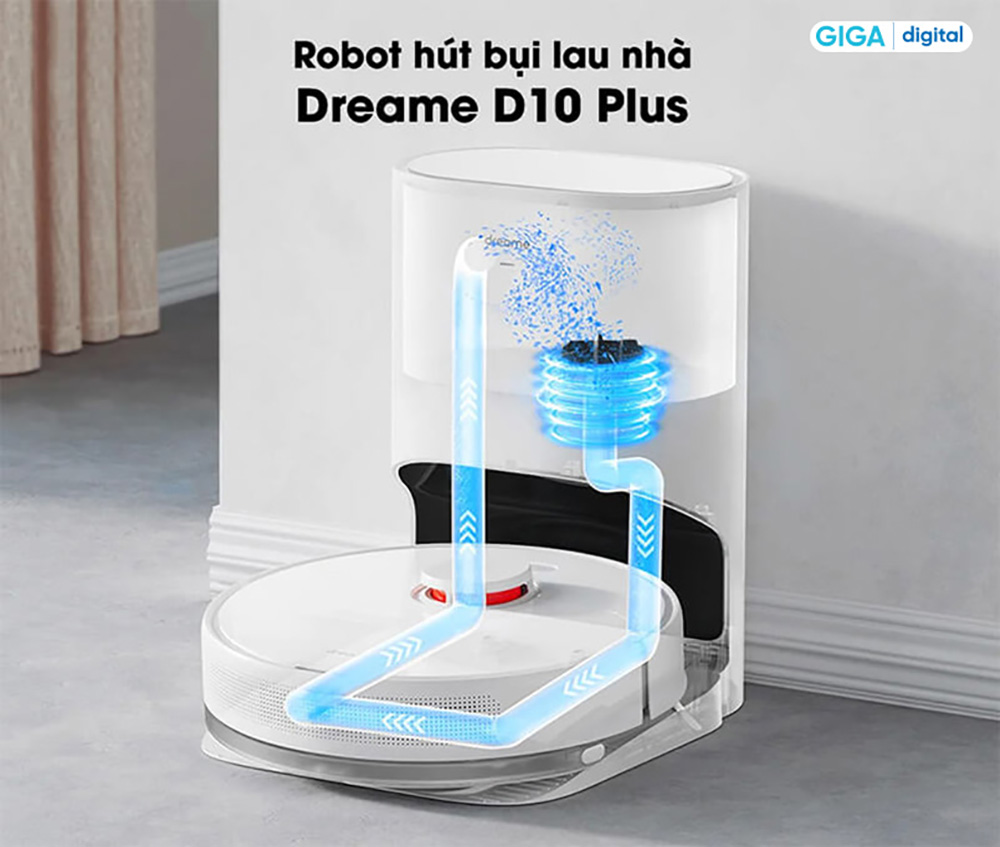 Robot hút bụi lau nhà Xiaomi Dreame D10 Plus