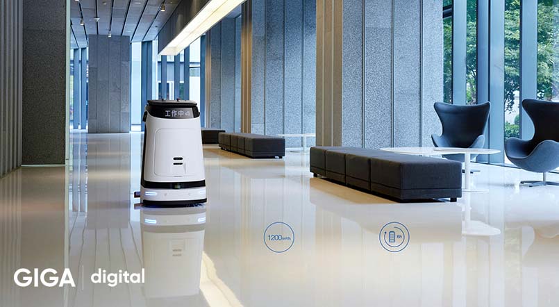 Robot hút bụi lau sàn Ecovacs DEEBOT PRO M1 giá rẻ phù hợp sử dụng không gian lớn